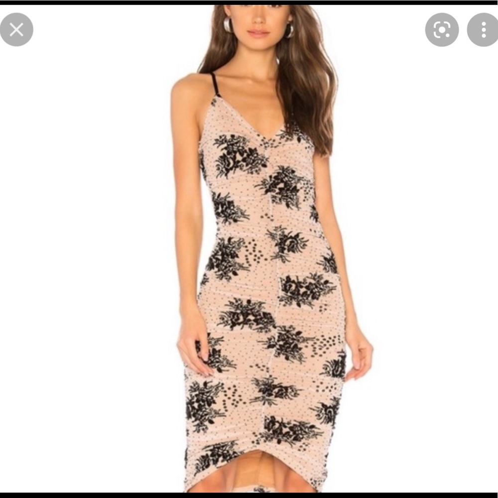 Majorelle Loreli Ruched Midi